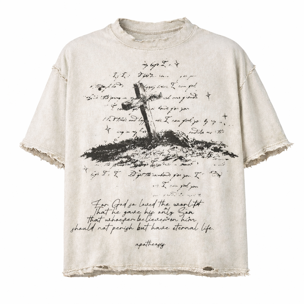 HE IS RISEN BOXY VINTAGE TEE