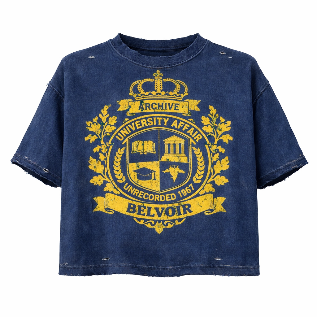 UNIVERSITY AFFAIR BOXY TEE